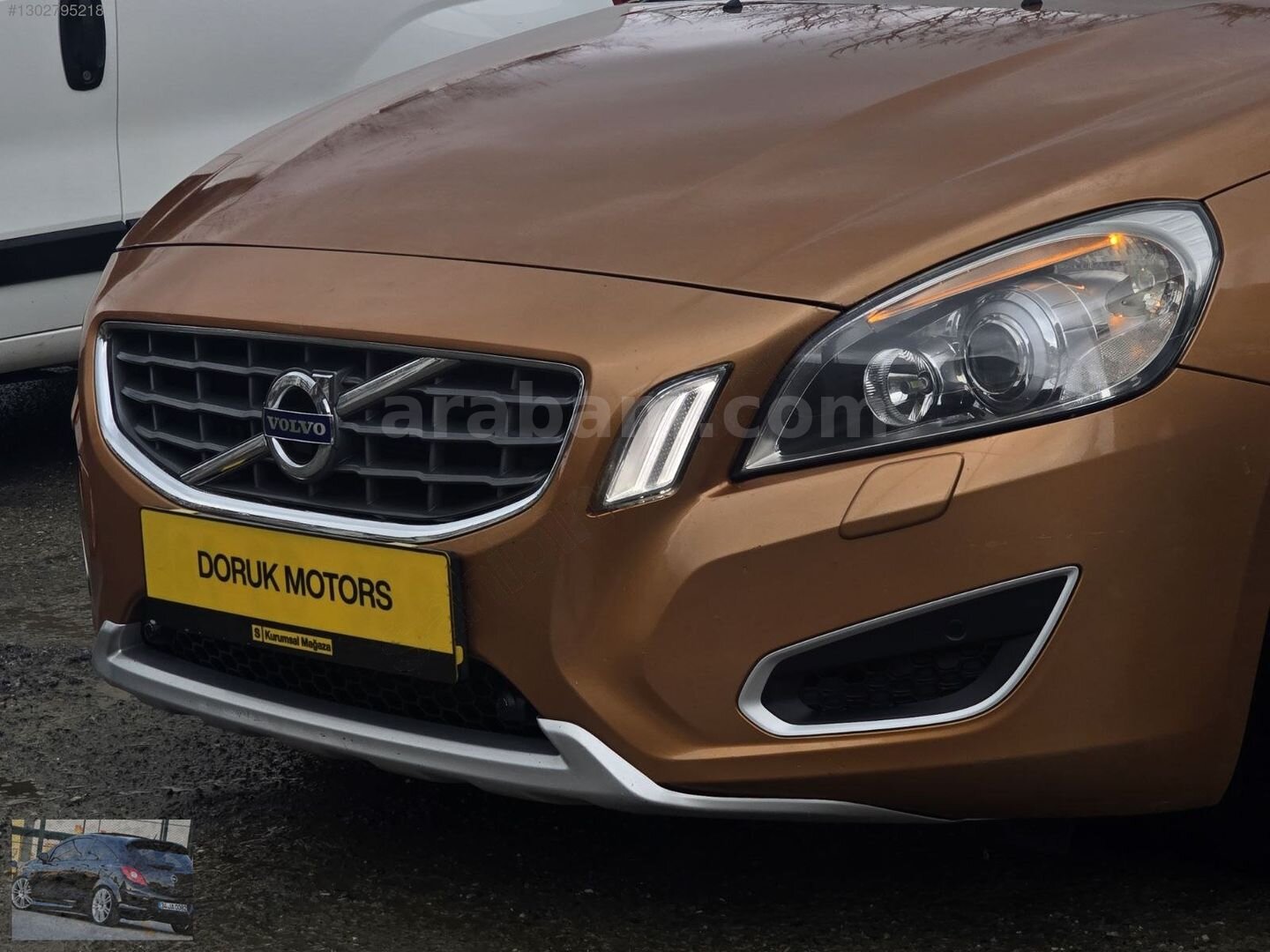 Galeriden Volvo S60 1.6 D R-Design 2011 Model Düzce 206.000 km Turuncu 6