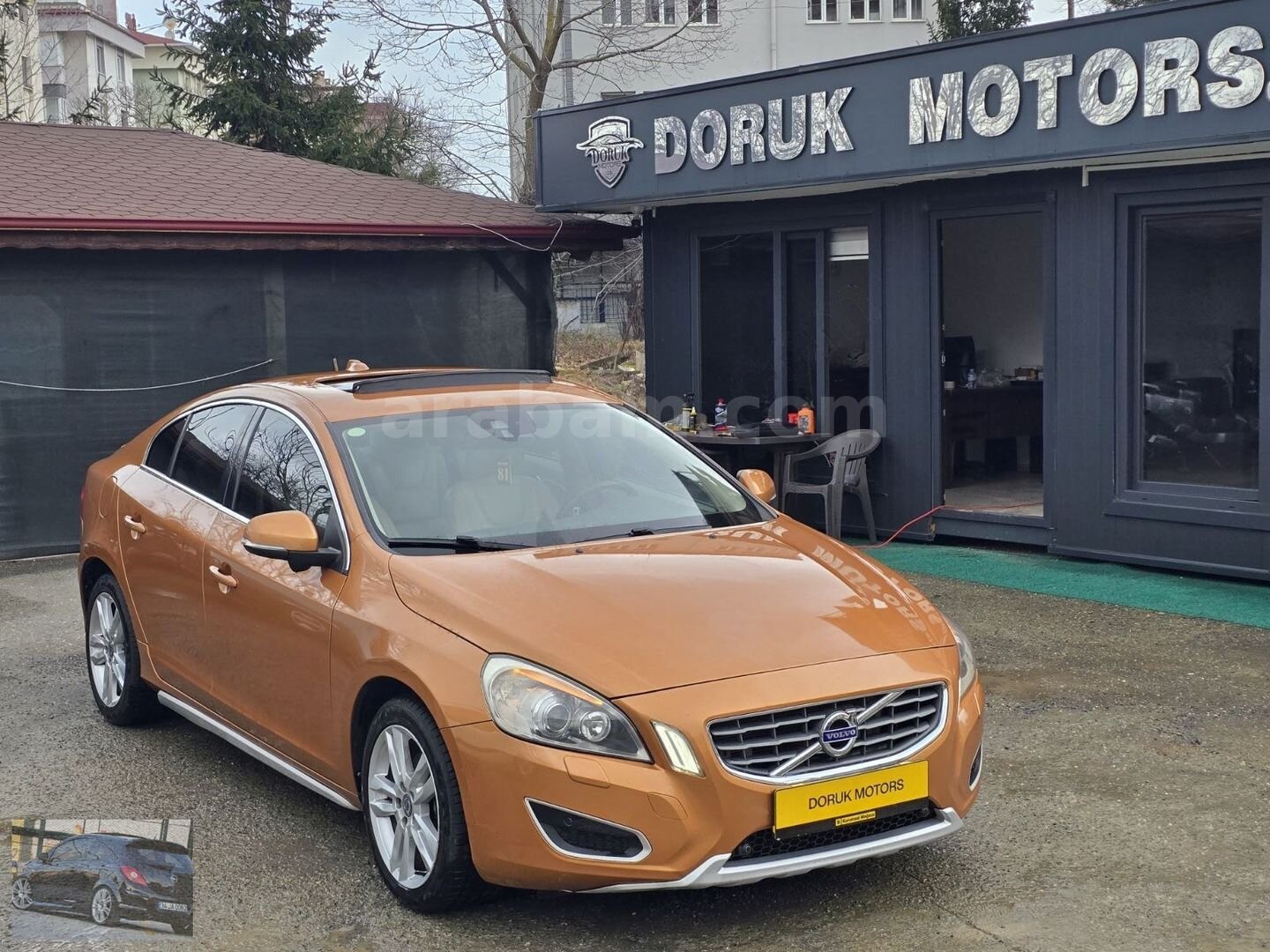 Galeriden Volvo S60 1.6 D R-Design 2011 Model Düzce 206.000 km Turuncu 4