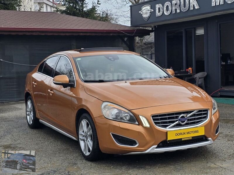 Galeriden Volvo S60 1.6 D R-Design 2011 Model Düzce 206.000 km Turuncu