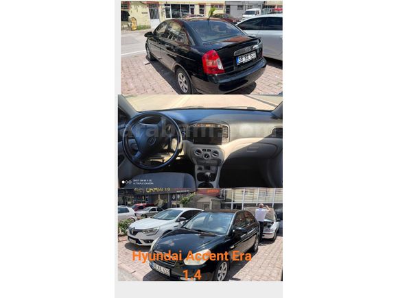 Sahibinden Hyundai Accent Era 1.4 Team 2009 Model  400.000 km Siyah