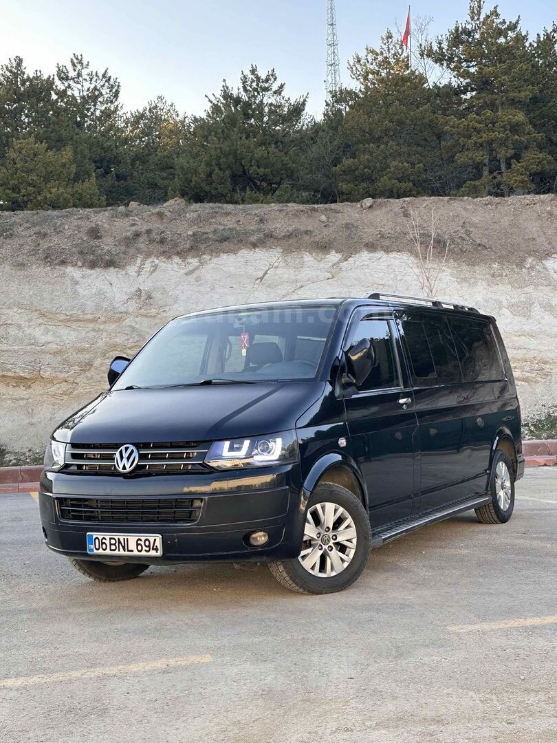Sahibinden Volkswagen Caravelle 2.0 TDI Trendline 2011 Model Ankara 211.000 km Siyah 2