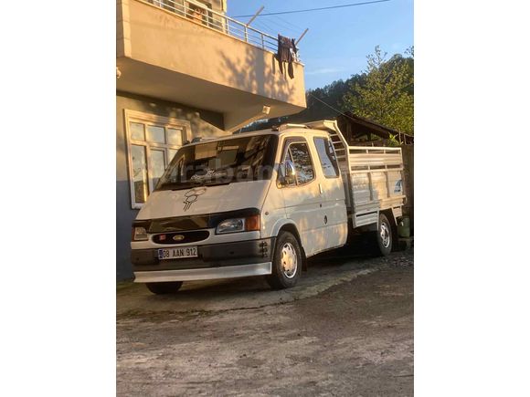 Sahibinden Ford Trucks Transit 190 P Çift Kabin 2000 Model  420.000 km Beyaz