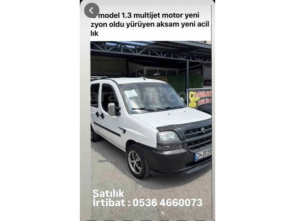 Sahibinden Fiat Doblo Combi 1.3 Multijet Active 2005 Model 