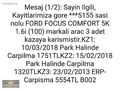 KORAY İNER OTOMOTİV 2011 FOCUS COMF. EMSALSİZ YALNIZCA 69 BİNDE