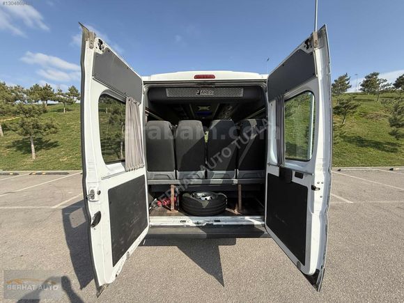SERHAT AUTO'DAN 2018 MODEL FİAT DUCATO 16+1 MİNİBÜS BOYASIZ