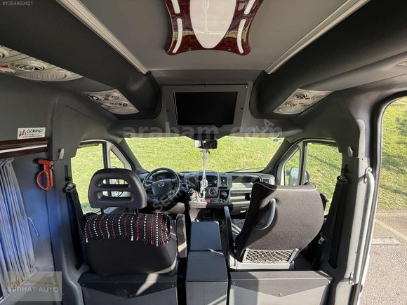 SERHAT AUTO'DAN 2018 MODEL FİAT DUCATO 16+1 MİNİBÜS BOYASIZ