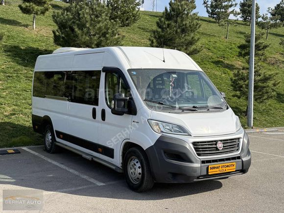 SERHAT AUTO'DAN 2018 MODEL FİAT DUCATO 16+1 MİNİBÜS BOYASIZ