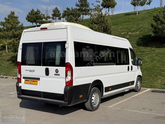 SERHAT AUTO'DAN 2018 MODEL FİAT DUCATO 16+1 MİNİBÜS BOYASIZ