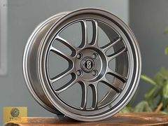 17 INCH 4x100 ENKEI JANT MAT GUN METAL - ZENİT LASTİK