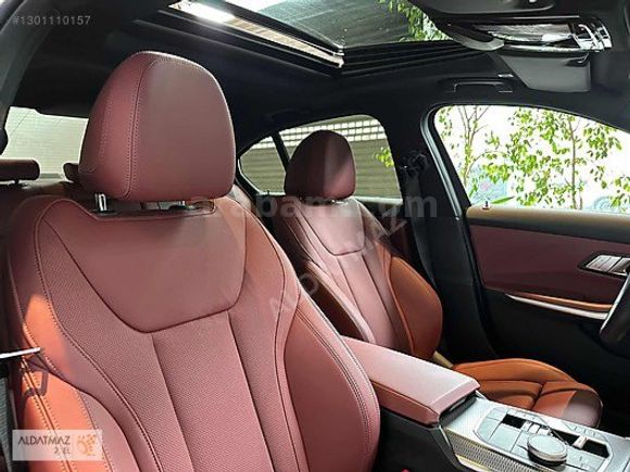 ALDATMAZ PLAZADAN 2023 MODEL BMW 320İ M SPORT BEYAZ İÇİ KIRMIZI