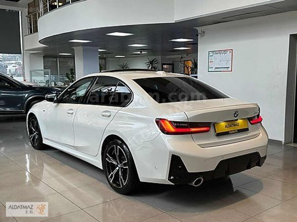 ALDATMAZ PLAZADAN 2023 MODEL BMW 320İ M SPORT BEYAZ İÇİ KIRMIZI