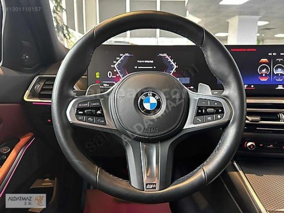 ALDATMAZ PLAZADAN 2023 MODEL BMW 320İ M SPORT BEYAZ İÇİ KIRMIZI