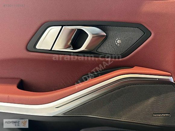 ALDATMAZ PLAZADAN 2023 MODEL BMW 320İ M SPORT BEYAZ İÇİ KIRMIZI
