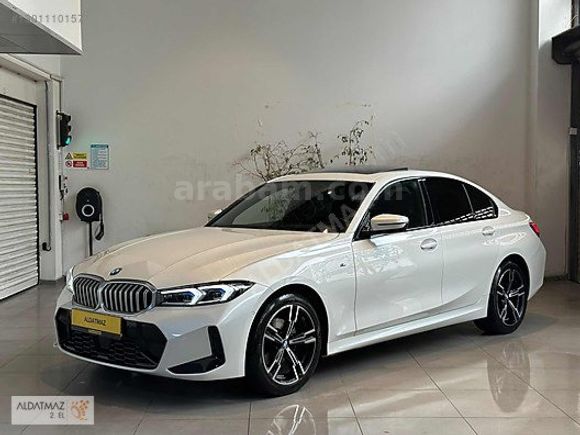 ALDATMAZ PLAZADAN 2023 MODEL BMW 320İ M SPORT BEYAZ İÇİ KIRMIZI