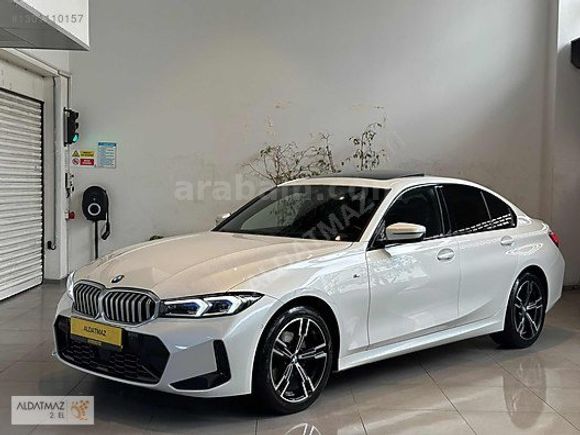 ALDATMAZ PLAZADAN 2023 MODEL BMW 320İ M SPORT BEYAZ İÇİ KIRMIZI