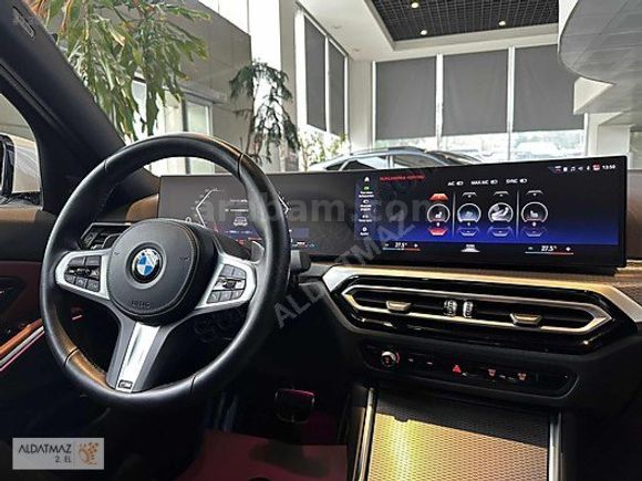 ALDATMAZ PLAZADAN 2023 MODEL BMW 320İ M SPORT BEYAZ İÇİ KIRMIZI