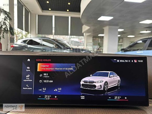 ALDATMAZ PLAZADAN 2023 MODEL BMW 320İ M SPORT BEYAZ İÇİ KIRMIZI