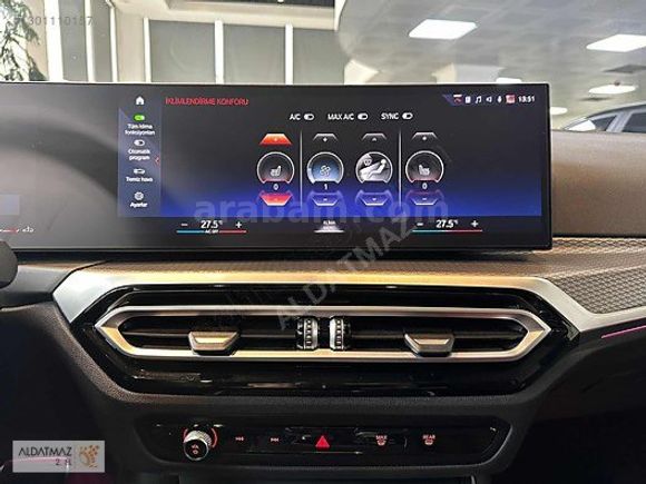 ALDATMAZ PLAZADAN 2023 MODEL BMW 320İ M SPORT BEYAZ İÇİ KIRMIZI