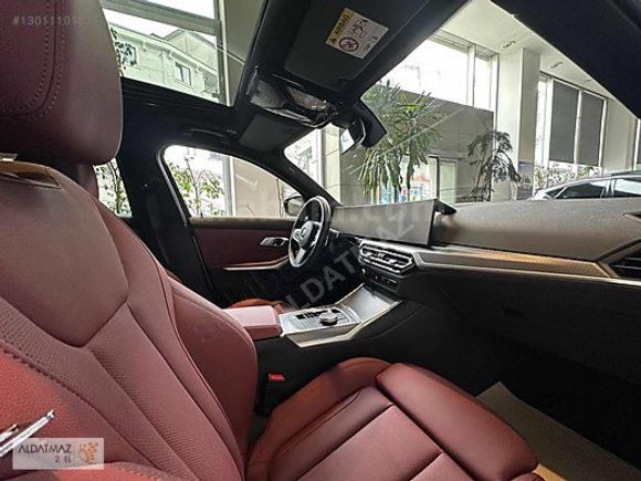 ALDATMAZ PLAZADAN 2023 MODEL BMW 320İ M SPORT BEYAZ İÇİ KIRMIZI