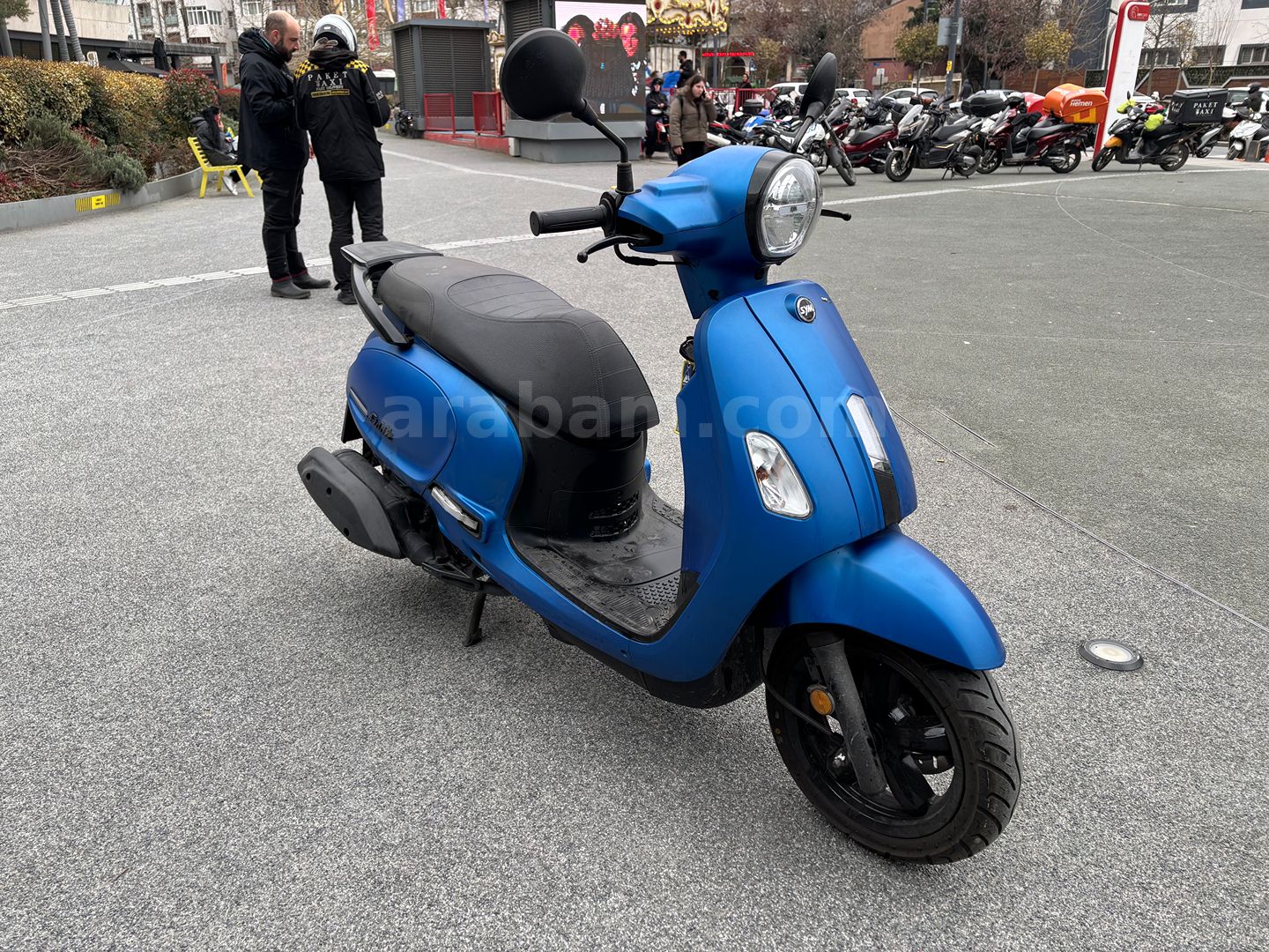 あおページ Sahibinden SYM Fiddle IV 125 2024 Model İstanbul 6.000 km Mavi