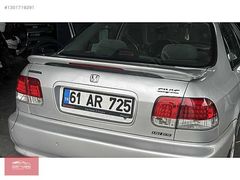 HONDA CİVİC IŞIKLI BAGAJ SPOYLERİ-1997 2001 ARASI-BOYALI