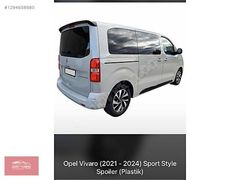 OPEL VİVARO BAGAJ SPOYLERİ-2021/2024-BOYASIZ