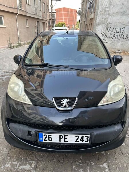 Sahibinden Peugeot 107 1.0 Trendy 2007 Model Eskişehir 180.000 km Siyah