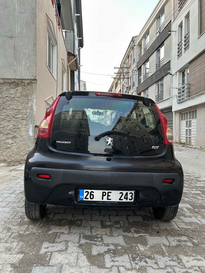 Sahibinden Peugeot 107 1.0 Trendy 2007 Model Eskişehir 180.000 km Siyah 2