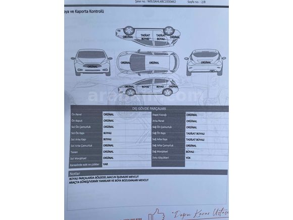 Sahibinden Değişensiz 174.000 km