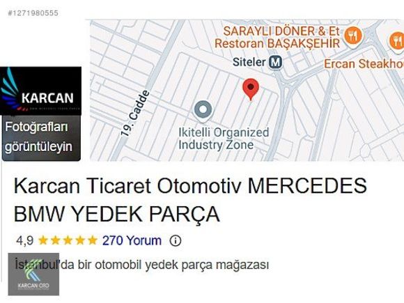 SPRİNTER ÖN TAMPON DEMİRİ 9066202500