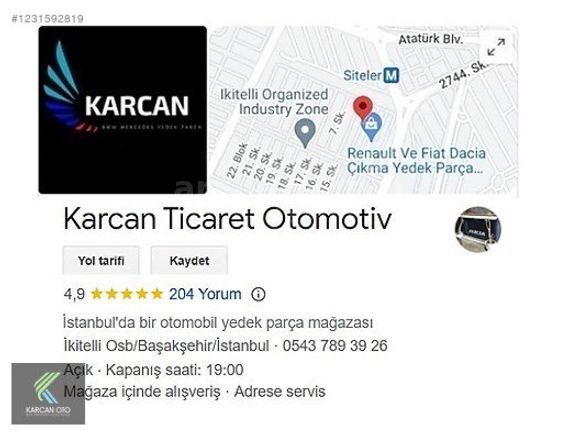 SPRİNTER TAMPON SİSSİZ TİP 2014-2018 9068801570