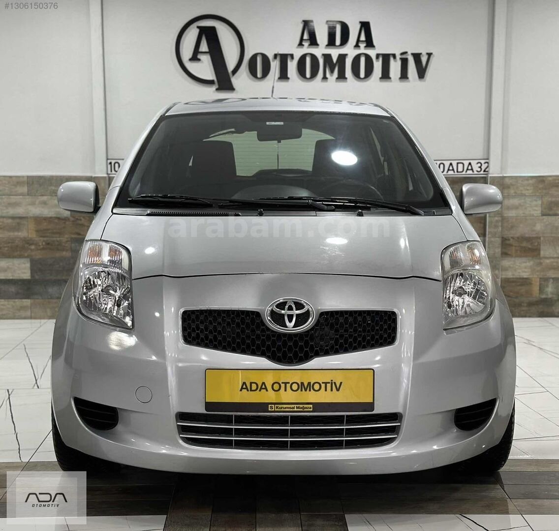 2008 MODEL ORJİNAL 189.000KM KLİMA'//ÇELİK JANT//EKRAN 1.0 YARİS 5