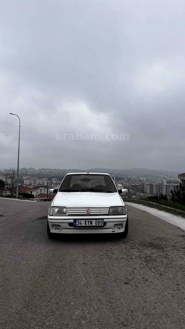 Sahibinden Peugeot 205 1.4 XS 1993 Model İstanbul 100.000 km Beyaz