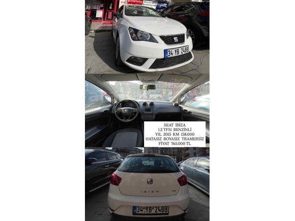 Sahibinden Seat Ibiza 1.2 TSI Reference 2015 Model 