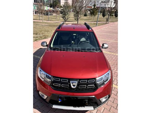 Sahibinden Dacia Sandero 0.9 TCe Stepway Easy-R 2016 Model  92.500 km Kırmızı
