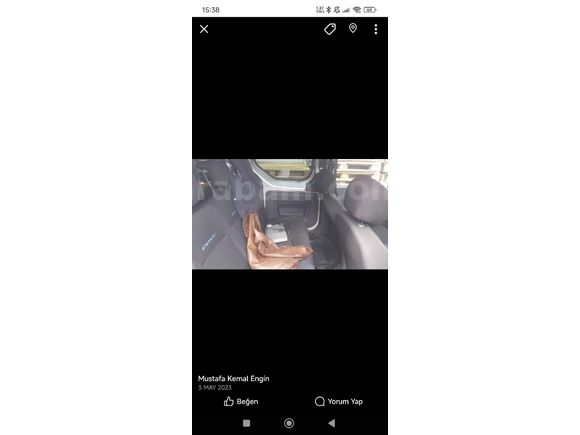 Sahibinden Dacia Dokker 1.5 DCi Stepway 2016 Model  320.000 km Gri (Gümüş)