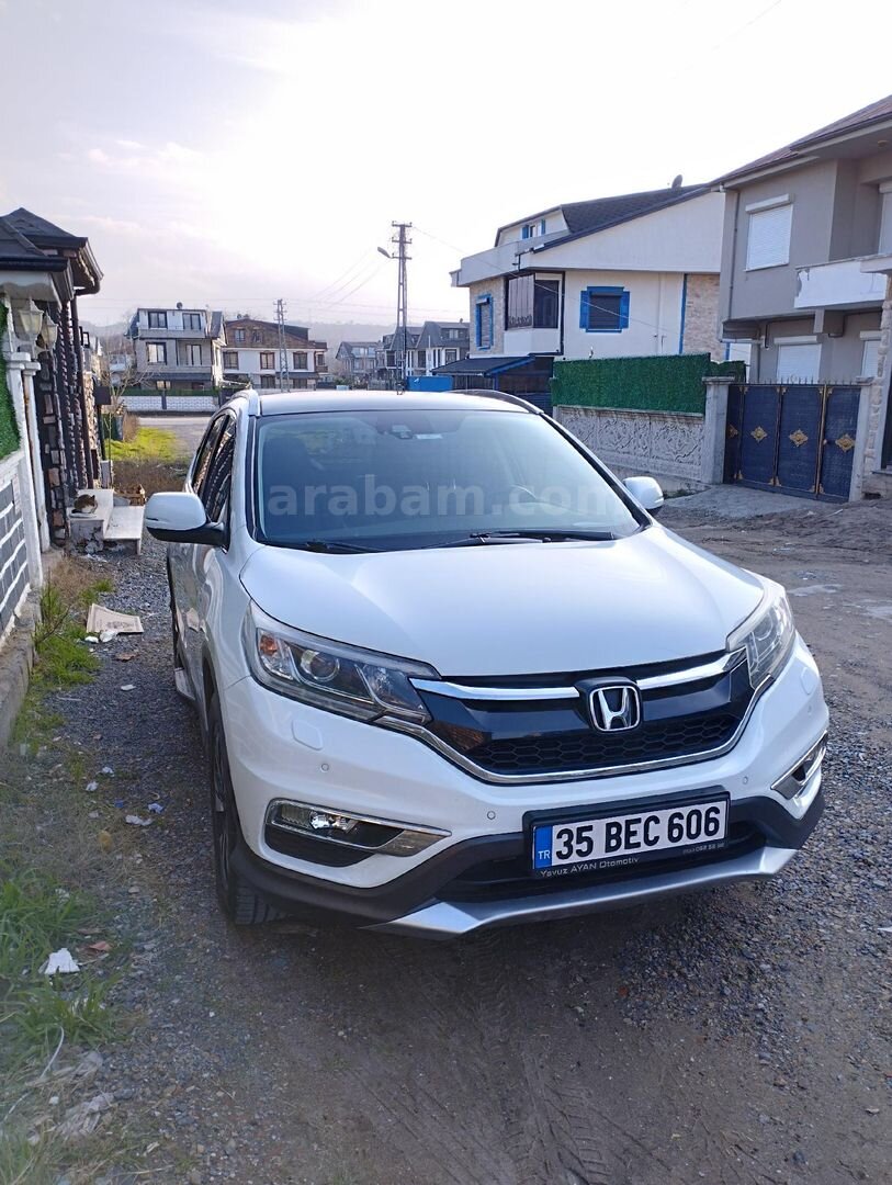 Öğretmenden temiz. Sahibinden satılık Honda CR-V 1.6 i-DTEC Executive 2016 Model 115.000 km Beyaz 1