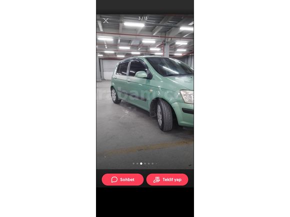 Sahibinden Hyundai Getz 1.3 GLS 2005 Model  Yeşil