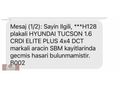 2021 TUCSON 1.6 CRDI ELITE PLUS 4x4 DCT HATASIZ