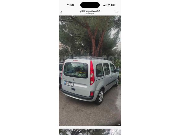 Sahibinden Renault Kangoo Multix 1.5 dCi Expression 2009 Model 