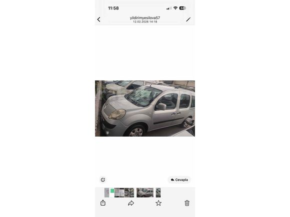 Sahibinden Renault Kangoo Multix 1.5 dCi Expression 2009 Model 