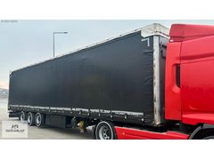 2014 MODEL SEÇSAN TENTELİ ÜÇ KAYAR MİDİLLİ DORSE