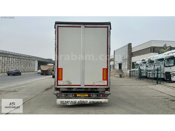 2014 MODEL SEÇSAN TENTELİ ÜÇ KAYAR MİDİLLİ DORSE