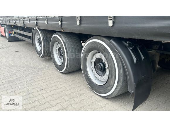 2014 MODEL SEÇSAN TENTELİ ÜÇ KAYAR MİDİLLİ DORSE