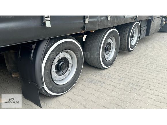 2014 MODEL SEÇSAN TENTELİ ÜÇ KAYAR MİDİLLİ DORSE