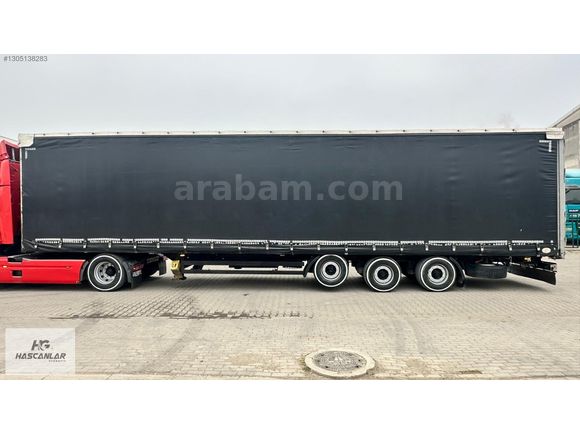 2014 MODEL SEÇSAN TENTELİ ÜÇ KAYAR MİDİLLİ DORSE