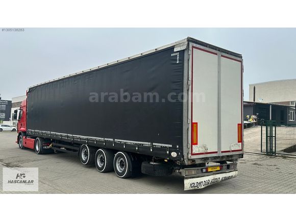 2014 MODEL SEÇSAN TENTELİ ÜÇ KAYAR MİDİLLİ DORSE