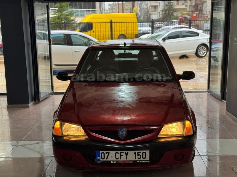 Galeriden Dacia Solenza 1.4 Rapsodie 2005 Model Şanlıurfa 345.000 km Kırmızı