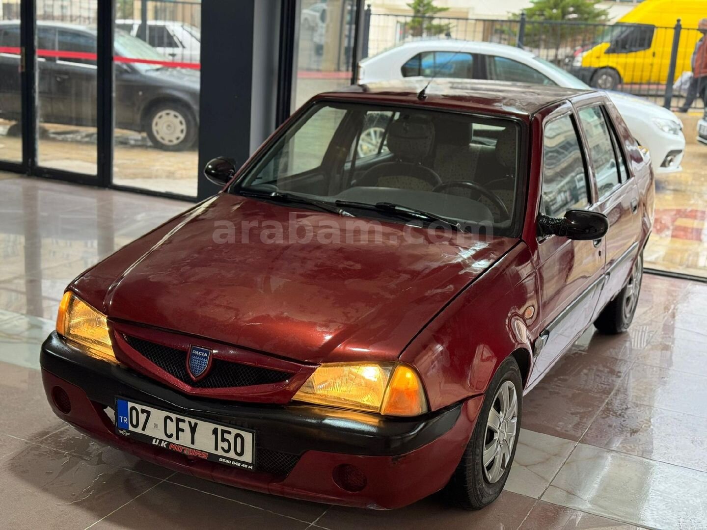 Galeriden Dacia Solenza 1.4 Rapsodie 2005 Model Şanlıurfa 345.000 km Kırmızı 2