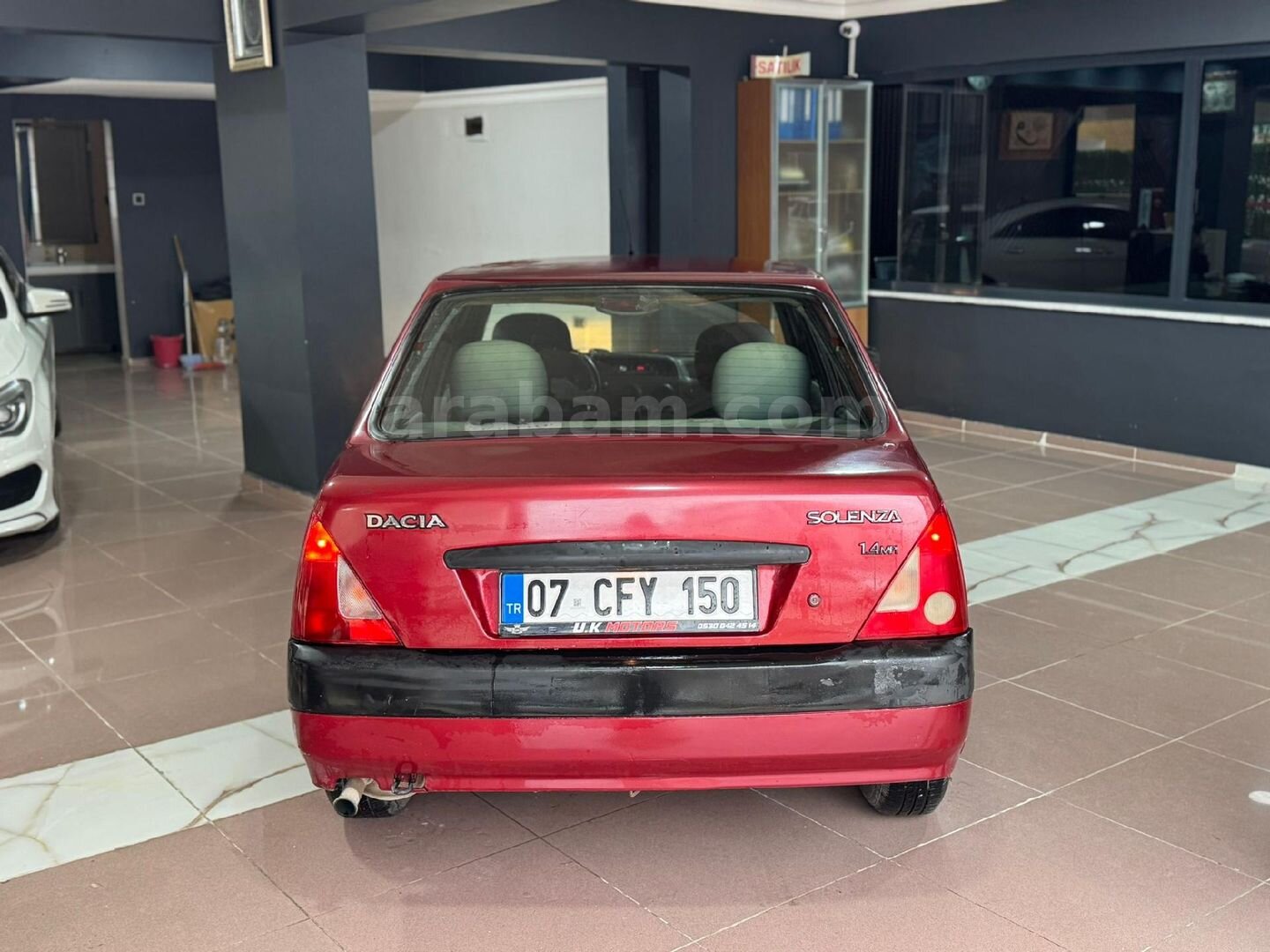 Galeriden Dacia Solenza 1.4 Rapsodie 2005 Model Şanlıurfa 345.000 km Kırmızı 6